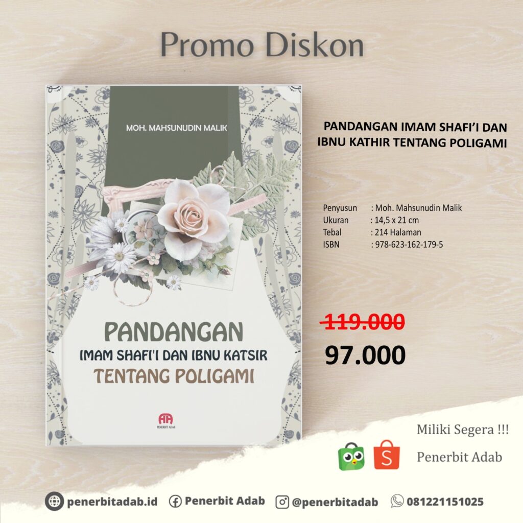 Buku Pandangan Imam Shafi’i dan Ibnu Katsir Tentang Poligami