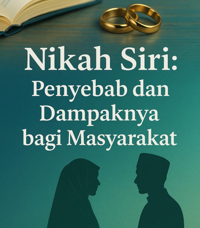 
 Nikah Siri: Penyebab dan Dampaknya Bagi Masyarakat
