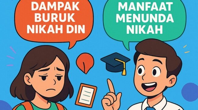 Pendidikan lebih Utama dari sekedar Menikah Tanpa Kesiapan Jasmani, Rohani, dan FInansial