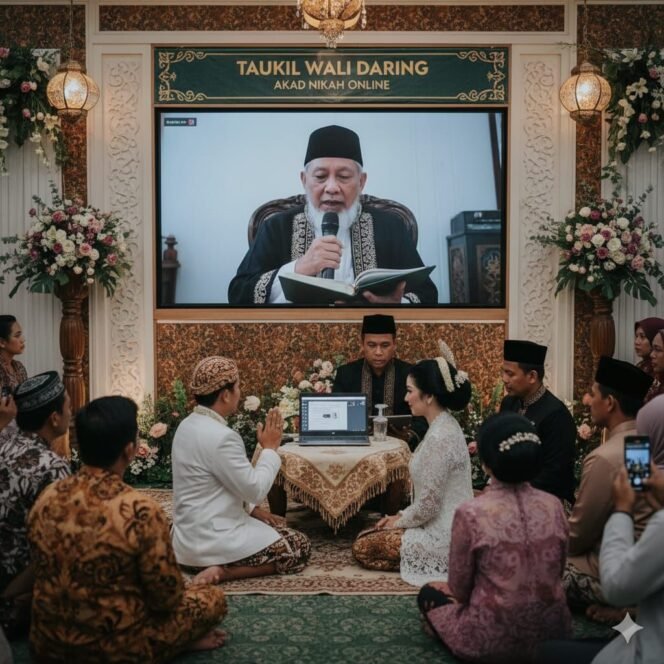 
 Taukil Wali bil lisan melalui daring, apakah diperbolehkan?