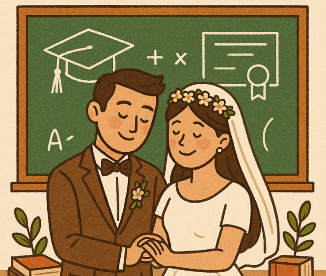 
 Pernikahan: Sekolah Seumur Hidup Tanpa Ijazah