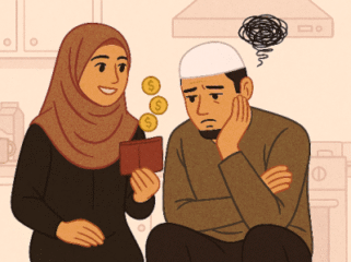 ilustrasi gaji istri lebih tinggi