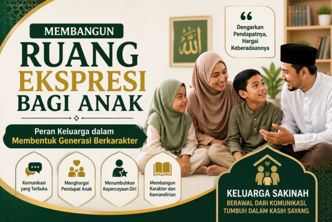 
 PENTINGNYA MEMBANGUN RUANG EKSPRESI ANAK DALAM KELUARGA