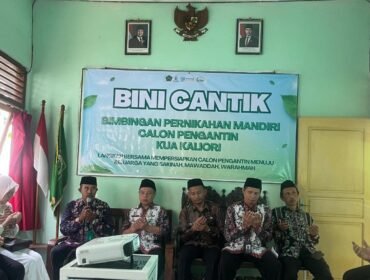Foto: Kepala KUA Kaliori Rembang Launching Program Bini Cantik
