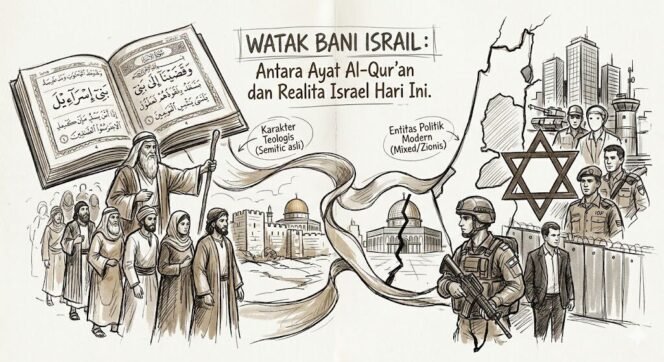 
 Watak Bani Israil: Antara Ayat Al-Qur’an dan Realita Israel Hari Ini