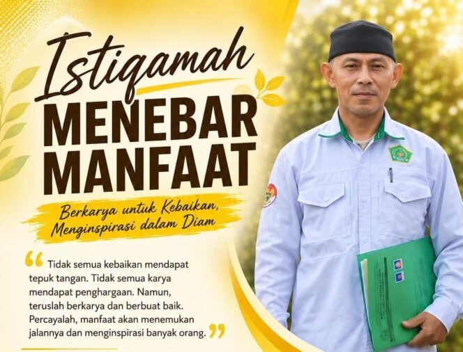 
 Istiqamah Menebar Manfaat