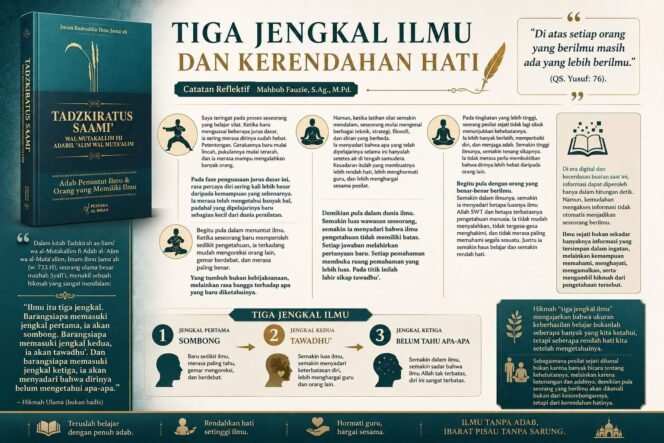 
 𝗧𝗶𝗴𝗮 𝗝𝗲𝗻𝗴𝗸𝗮𝗹 𝗜𝗹𝗺𝘂 𝗱𝗮𝗻 𝗞𝗲𝗿𝗲𝗻𝗱𝗮𝗵𝗮𝗻 𝗛𝗮𝘁𝗶