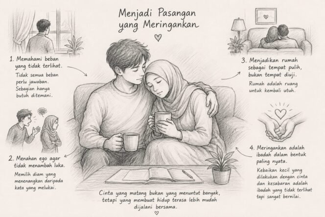 
 Menjadi Pasangan yang Meringankan: Sebuah Kedalaman Makna dalam Rumah Tangga