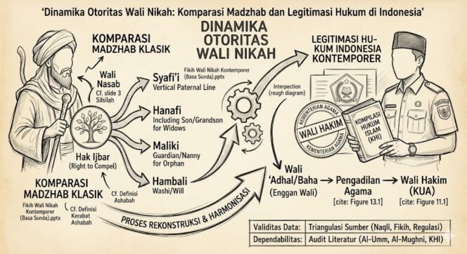 
 Otoritas Wali Nikah: Studi Komparatif Madzhab dan Hukum Positif Indonesia