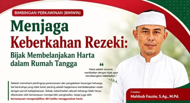 
 Menjaga Keberkahan Rezeki: Bijak Membelanjakan Harta dalam Rumah Tangga