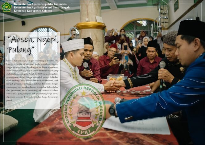 
 Sepotong Sunyi dan Taruhan Pengabdian Penghulu KUA Di Balik Stigma “Absen, Ngopi, Pulang”